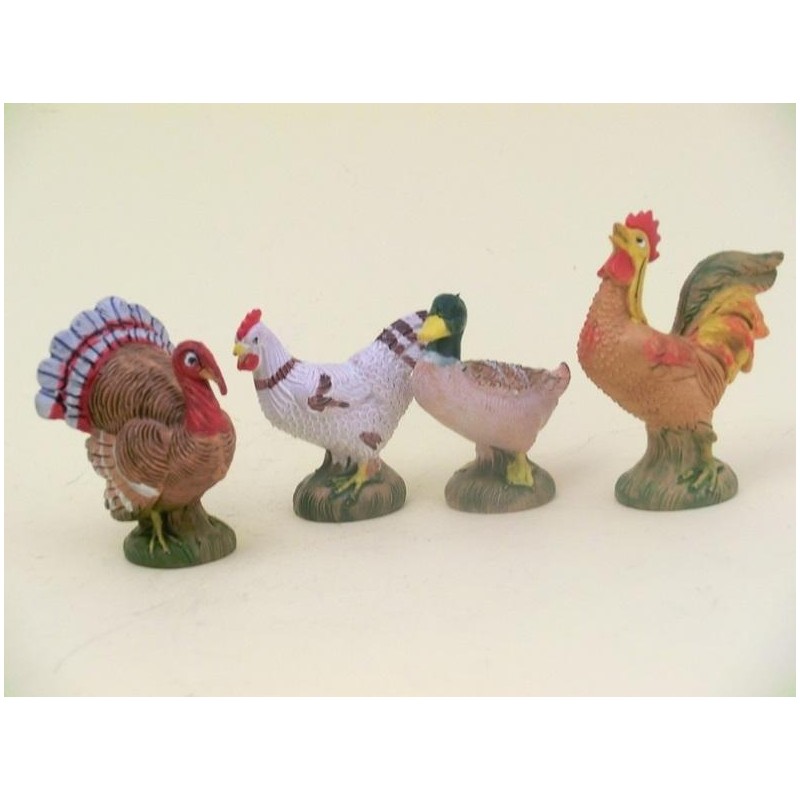 Serie 5 gallinacei cm 19