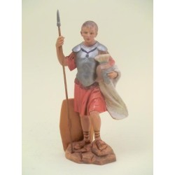 Soldato romano con lancia cm 19