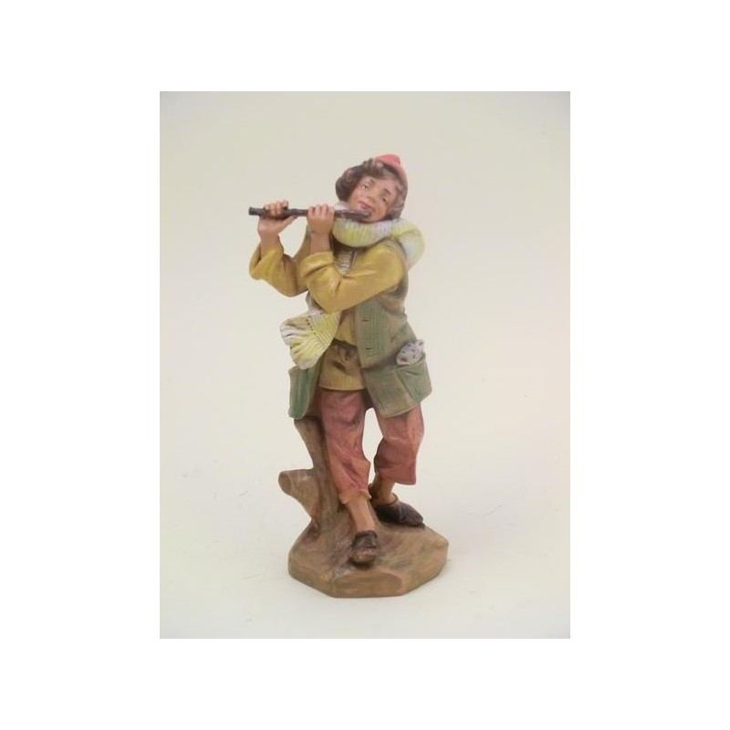 Pastore con piffero cm 19