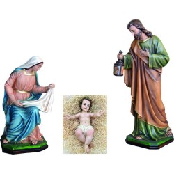 Natività 3 pezzi - presepio cm. 100