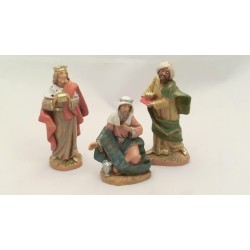 Serie 3 Re Magi a piedi cm 9,5