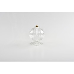 Lume melograno vetro soffiato base