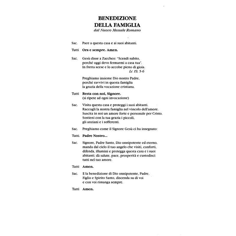 Benedizione Cristo Risorto carta perlata 10x22 con oro