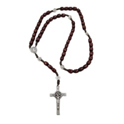 Rosario in legno S. Benedetto
