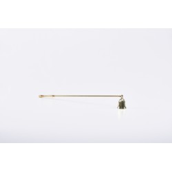 Spegnicandele ottone 35 cm.