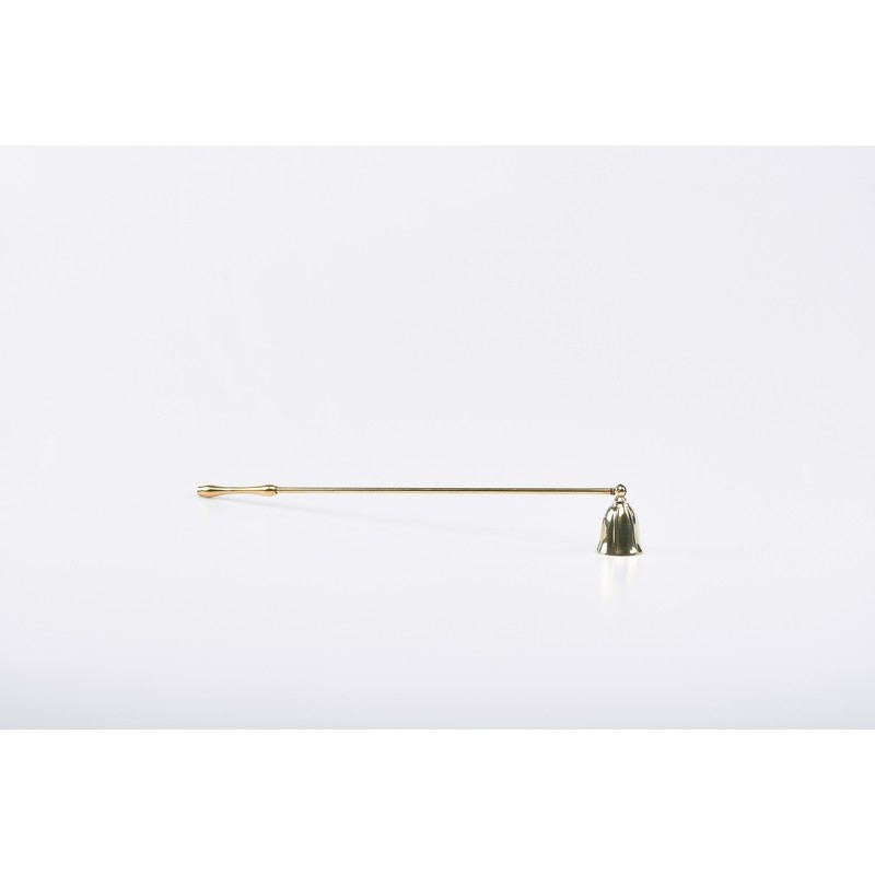 Spegnicandele ottone 35 cm.