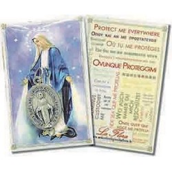 Confezione Medaglia Madonna Miracolosa