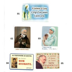 Adesivi rettangolari a colori