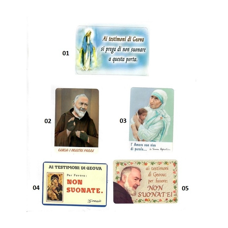 Adesivi rettangolari a colori