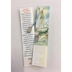 Confezione Medaglia Madonna di Fatima con laccio