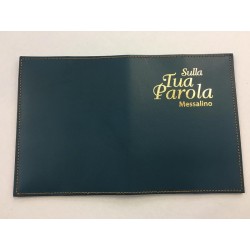 Copri Messalino in vero cuoio "Sulla Tua Parola"