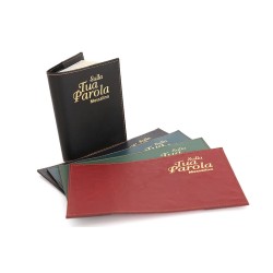 Copri Messalino in vero cuoio "Sulla Tua Parola"