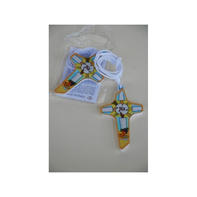 FINE SERIE 3 pezzi - Croce con simboli Comunione