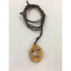 Collino colomba in ulivo cm. 3