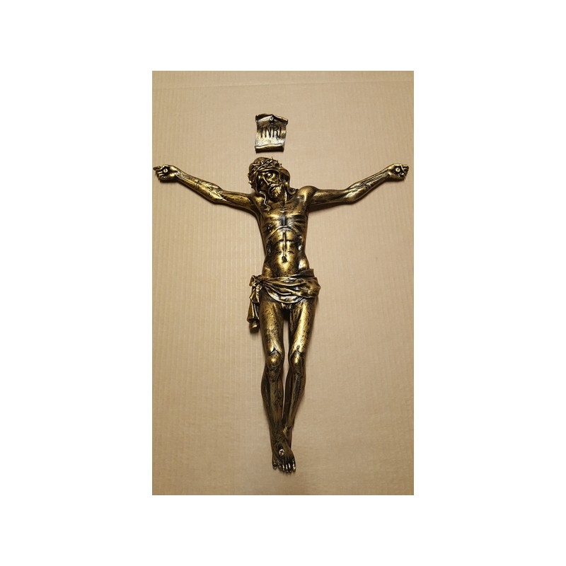 Corpo cm. 45 resina finitura bronzata