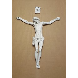 Corpo cm. 45 resina finitura carrara