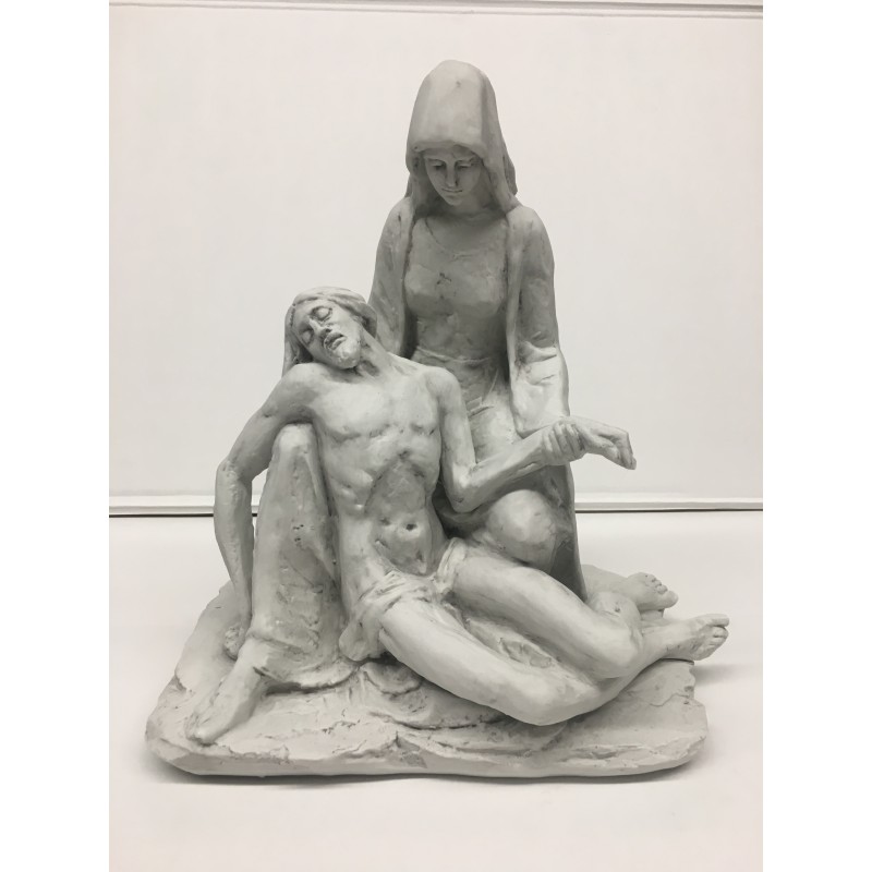 Pietà in Biscuit di Porcellana