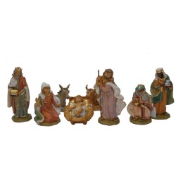 Natività 8 pezzi cm. 20