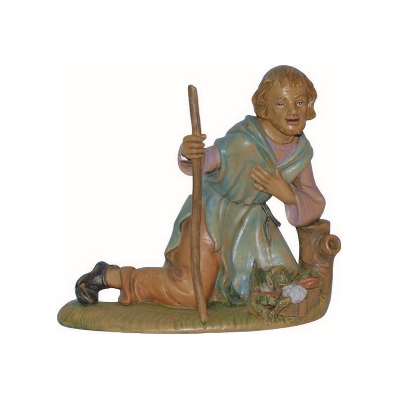 Pastore in ginocchio cm. 30