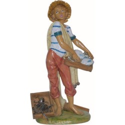 Pastore pescivendolo cm. 30