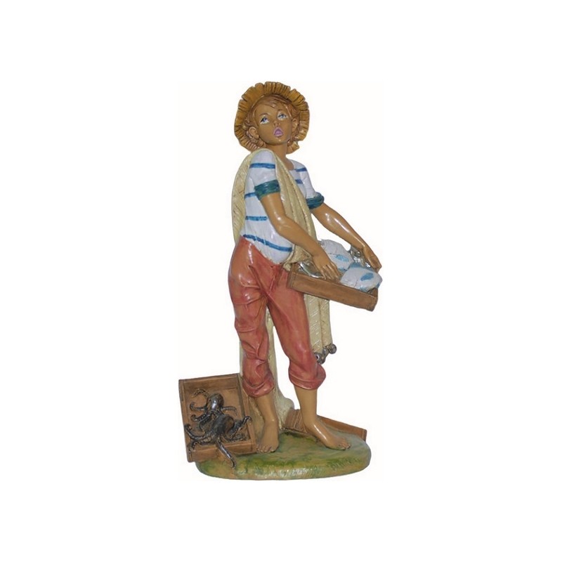 Pastore pescivendolo cm. 30