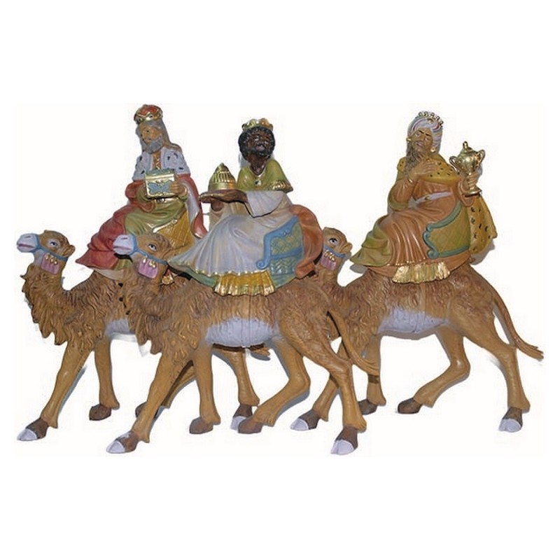 Re Magi a cammello cm. 30