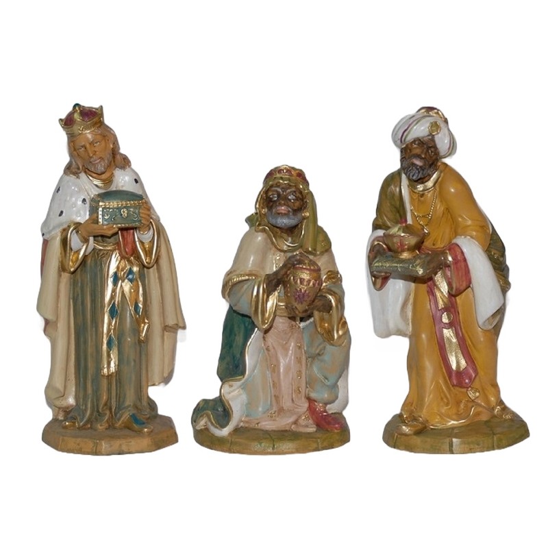Serie 3 Re Magi a piedi cm. 30