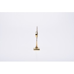 Reliquiario in bronzo dorato alt. cm. 19,5