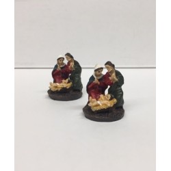 Blocco Natività in resina cm. 6