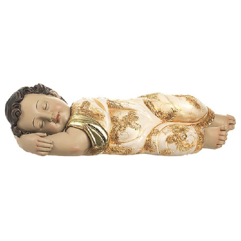 cm. 30 Bambino che dorme in resina