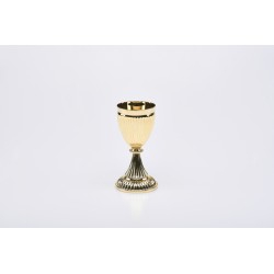 Calice Impero interamente dorato cm. 20