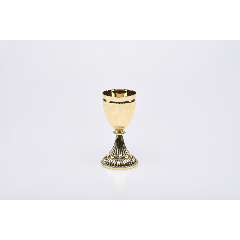 Calice Impero interamente dorato cm. 20