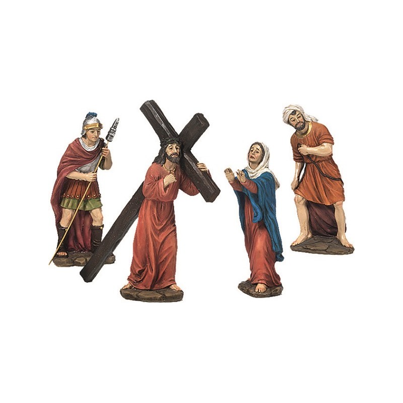 Salita al Calvario cm. 12,5 (4 pz)
