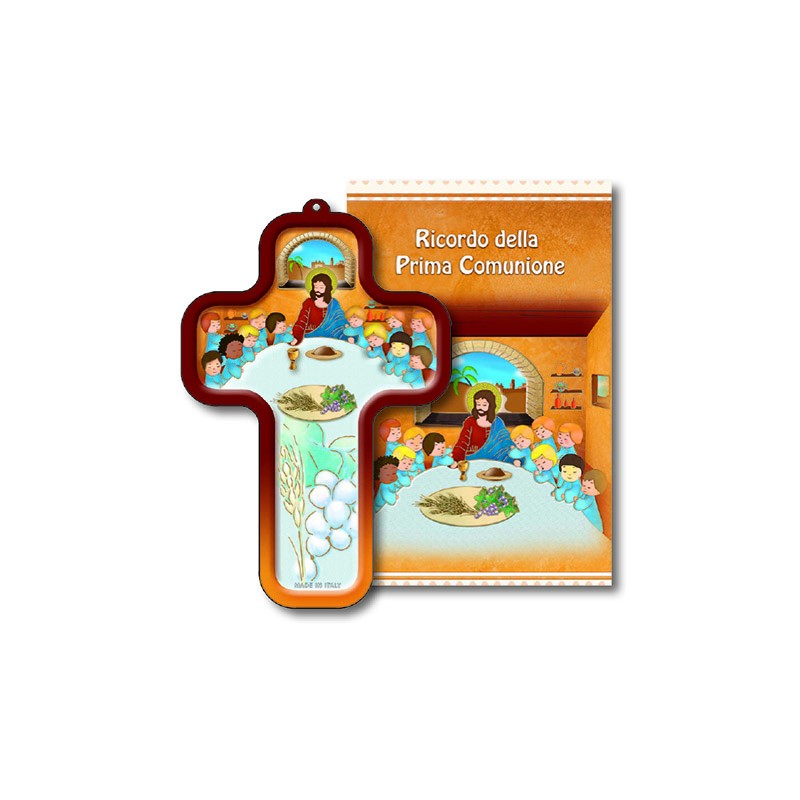 Libretto Ricordo Comunione con croce