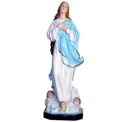 Madonna Assunta del Murillo in rersina cm. 130