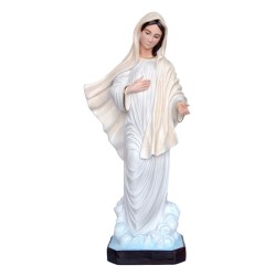 Madonna di Medjugorje in resina cm. 80
