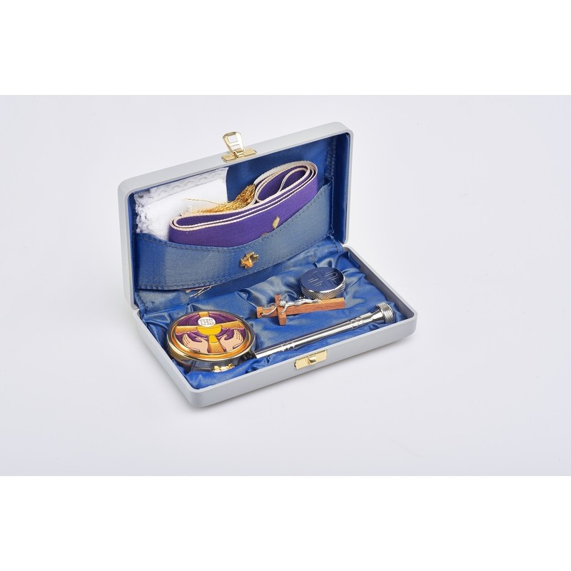 Astuccio da taschino rigido grigio