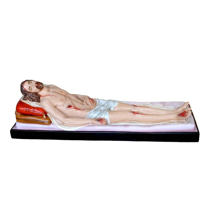 Gesù morto in vetroresina cm. 150