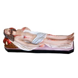 Gesù morto in vetroresina cm. 80