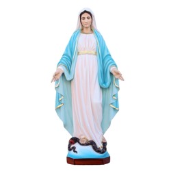 Madonna Miracolosa in resina cm. 100
