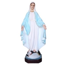 Madonna Miracolosa in resina cm. 105