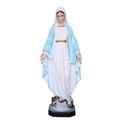 Madonna Miracolosa in vetroresina cm. 120