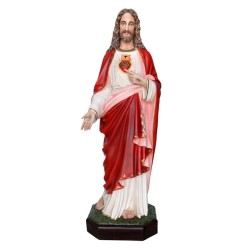 Sacro Cuore in resina cm. 110