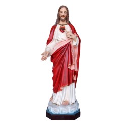Sacro Cuore in resina cm. 130
