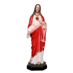 Sacro Cuore in resina cm. 85