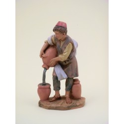 Uomo che versa nozze di Cana cm. 12