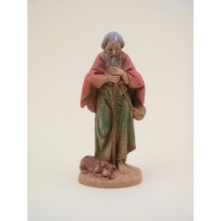 Vecchio con bastone  cm.12