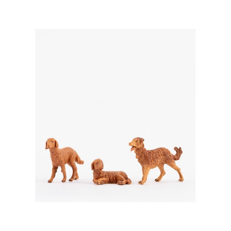 Serie 3 cani adatti a cm 12