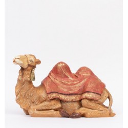 Cammello seduto con coperta cm 45