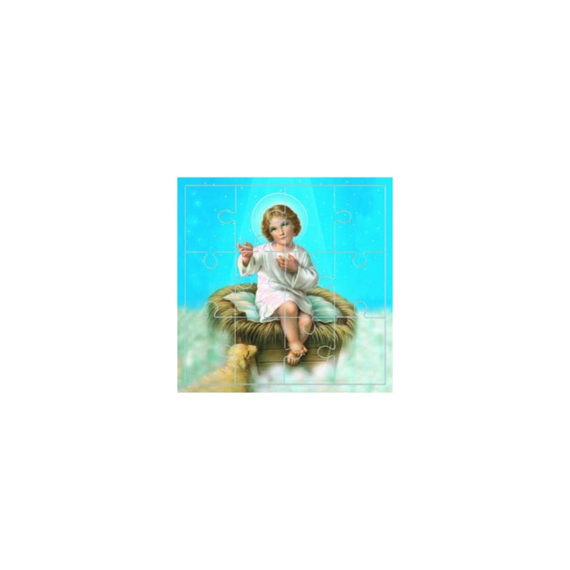 Mini puzzle Gesù Bambino 9x9